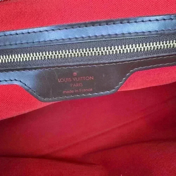 Louis Vuitton vintage Damier Chelsea Shoulder Tote Bag. - Picture 12 of 14